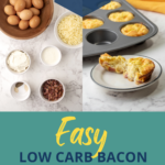 Love the Starbucks Bacon Egg Cheese Bites? If so, you'll love this copycat recipe that is so yummy, keto-friendly and quick and easy.