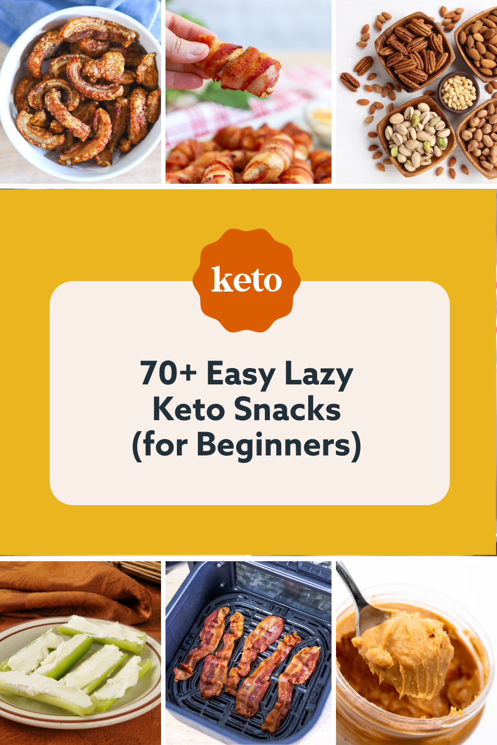 70+ Easy Lazy Keto Snacks (For Beginners) - Thinlicious