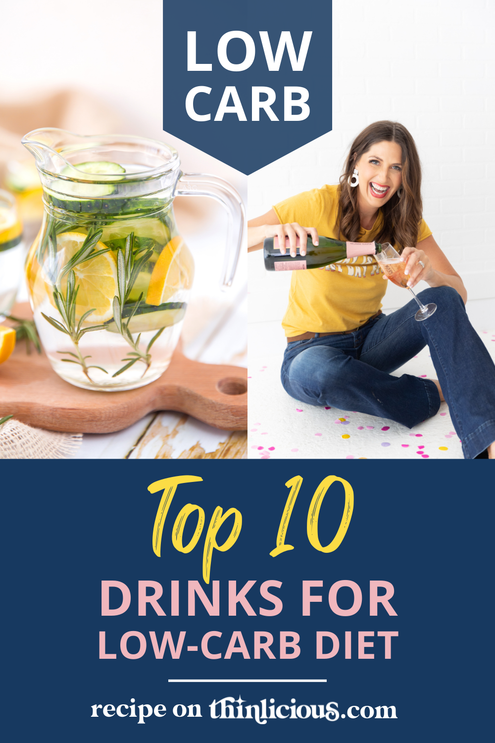 Top 10 Drinks For A Low Carb Diet - Thinlicious