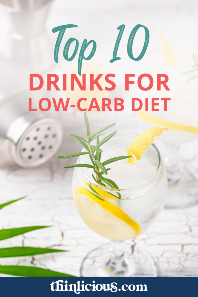 The positive health benefits of drinking water are undeniable, but the reality is that not everyone LOVES drinking water 24/7. Here are our top 10 drinks for a low-carb diet.