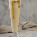 egg fast shake in a tall glass