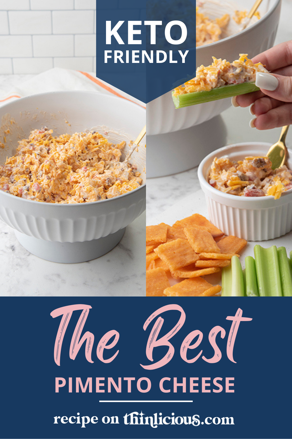 The Best Pimento Cheese (Easy and Low Carb) - Thinlicious