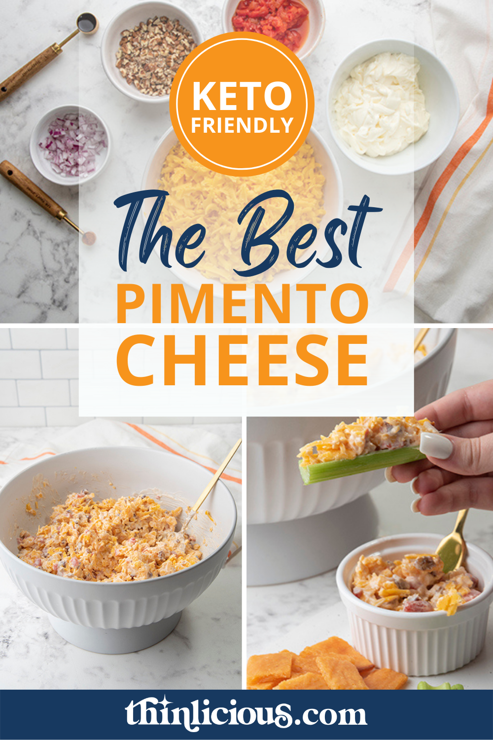 The Best Pimento Cheese (Easy and Low Carb) - Thinlicious