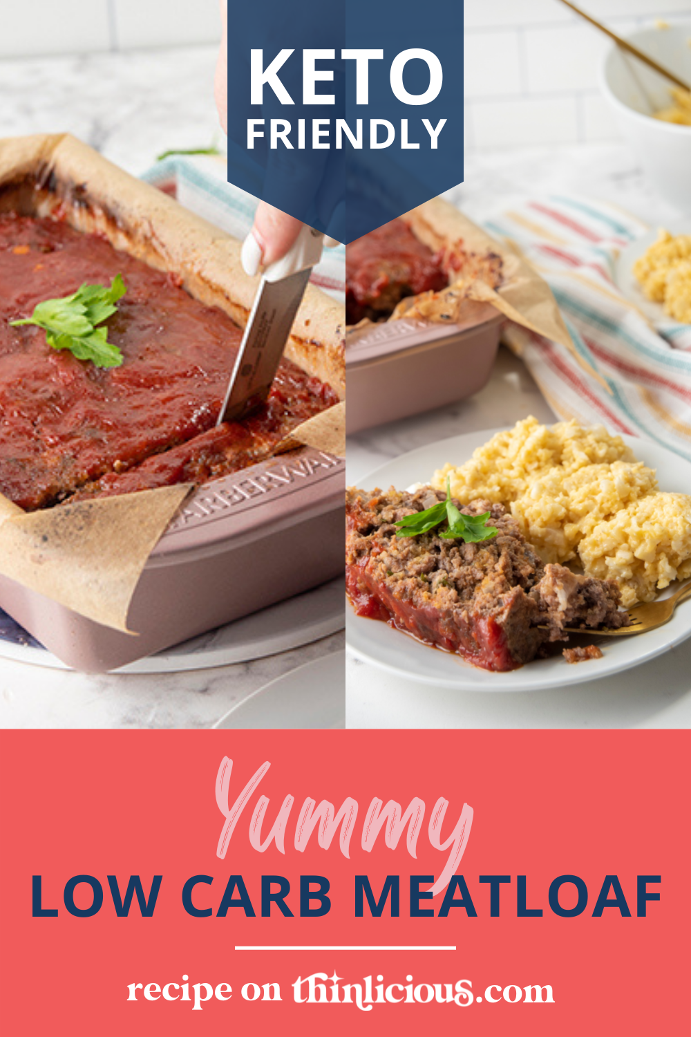 Easy, Yummy, Low-Carb Meatloaf - Thinlicious