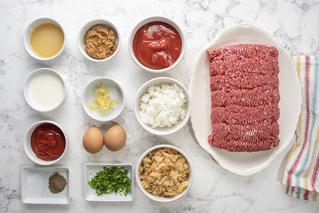 ingredients for keto meatloaf