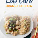 Sweet and sticky, this low-carb orange chicken is the perfect recipe to replace your favorite Chinese takeout meal. Use leftovers for meal prep!