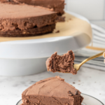 This no-bake chocolate cheesecake takes no time at all! It's a keto dessert recipe that is perfect for anyone looking for something gluten-free.