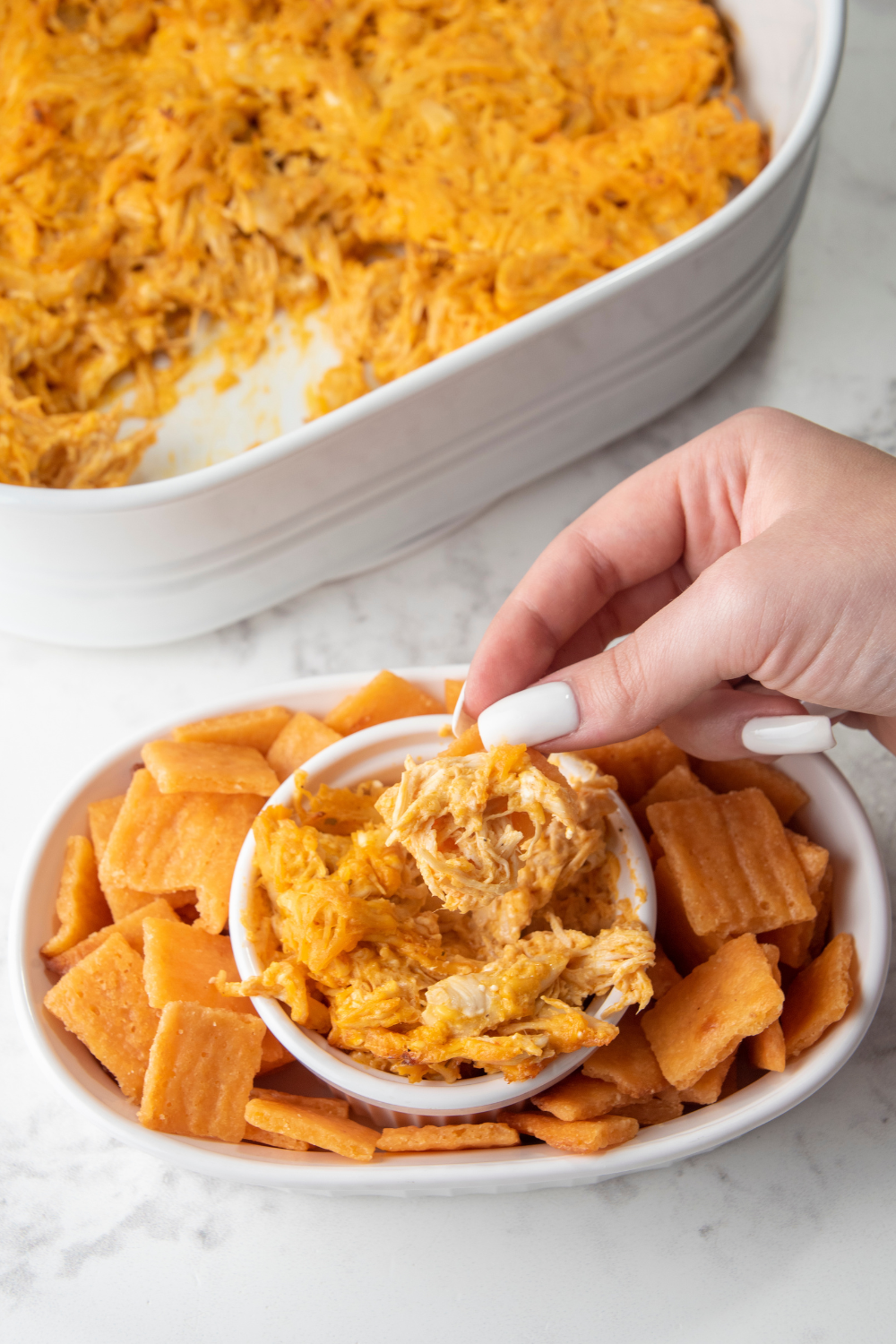 Easy Buffalo Chicken Dip: Low-Carb Appetizer or Snack