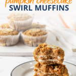Pumpkin spice and everything nice! Pumpkin cream cheese swirl muffins will make you glad you eating low-carb! They're the perfect fall dessert.