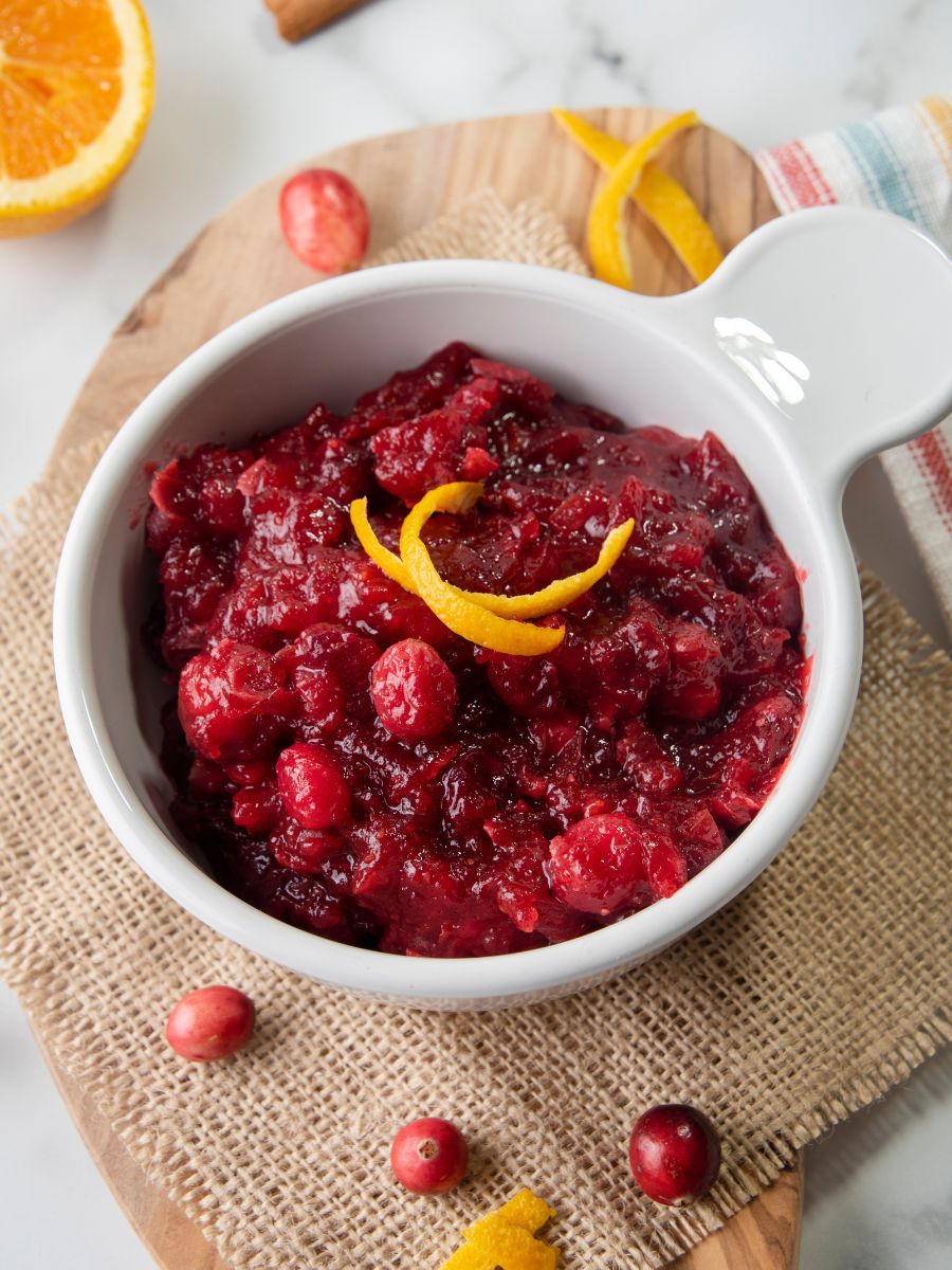 Keto Cranberry Sauce Thinlicious