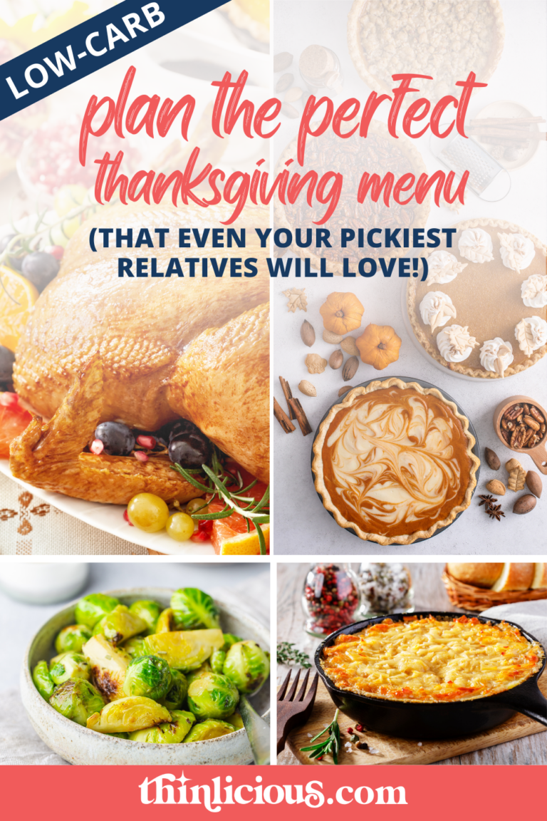 How to Plan the Perfect Low-Carb Thanksgiving Menu (That Even Your