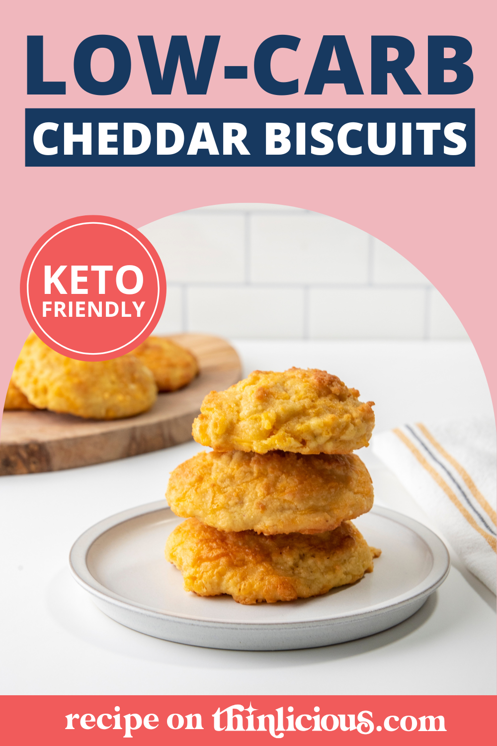 Low-Carb Cheddar Biscuits: Gluten-Free Recipe - Thinlicious