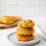 These easy low-carb cheddar biscuits are ready in 15 minutes! Easy keto biscuits are made with almond flour, cheddar cheese and sour cream.