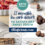 Whether you want something fruity or crave chocolate, these low-carb desserts are always perfect!