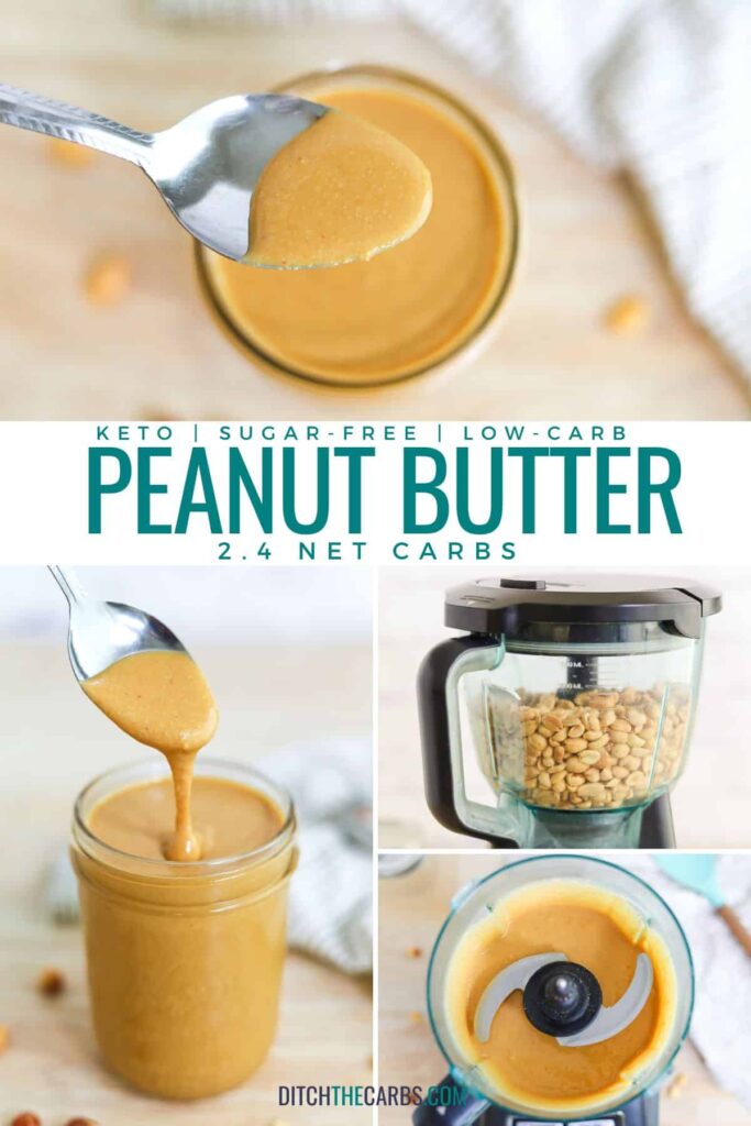 The Easiest Keto Peanut Butter (1ingredient) Thinlicious