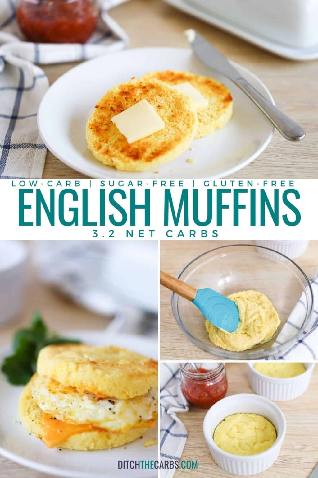 Low-Carb English Muffin - Thinlicious