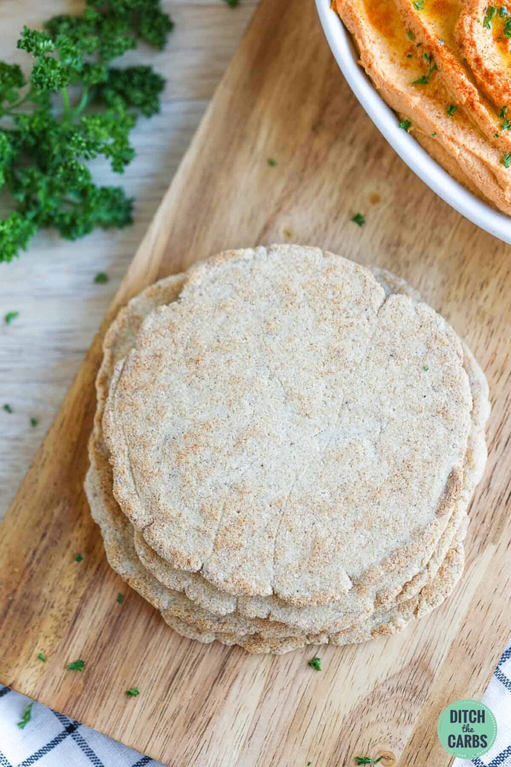 Low-Carb Pita Bread - Thinlicious