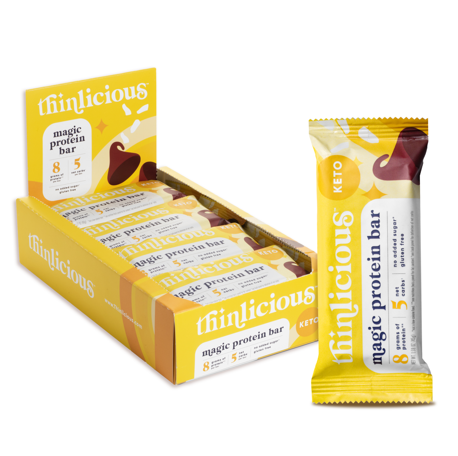 Introducing Magic Bars (MacroFriendly Protein Bars) Thinlicious