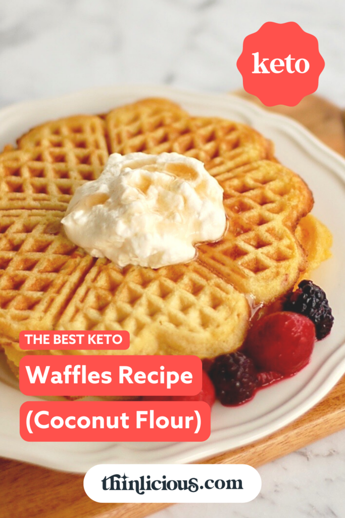 Vanilla Viking Waffles (Keto Friendly)