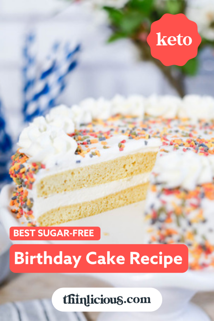 Vanilla Keto Cake Diabetic-Friendly - Sweet As Honey