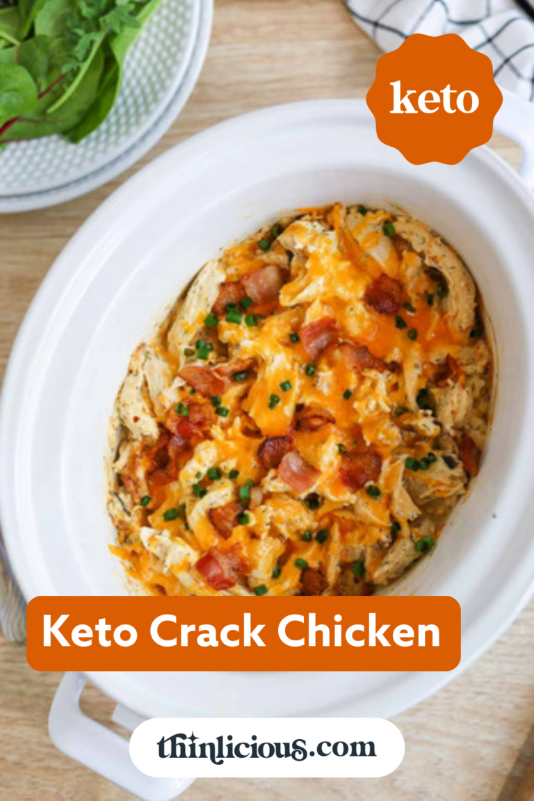 Five Star Keto Crack Chicken - Thinlicious