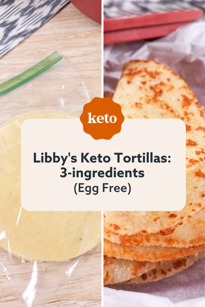 Keto Tortillas- Just 3 Ingredients! - The Big Man's World ®