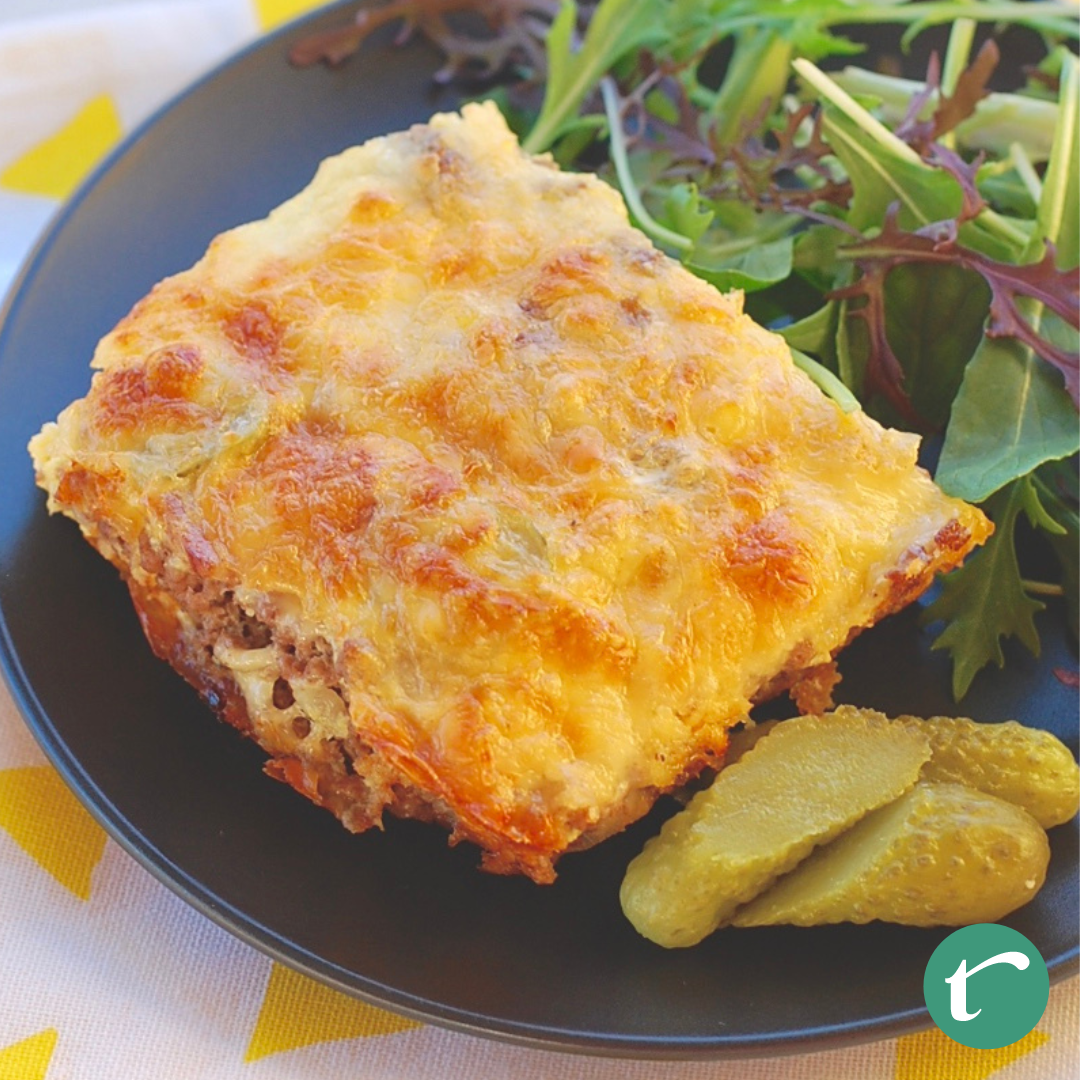Keto Bacon Cheeseburger Casserole Recipe-image