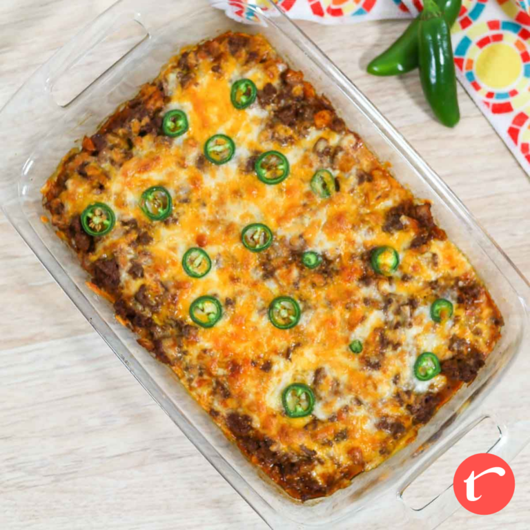 The Best Cheesy Keto Taco Casserole (Without Taco Shells)