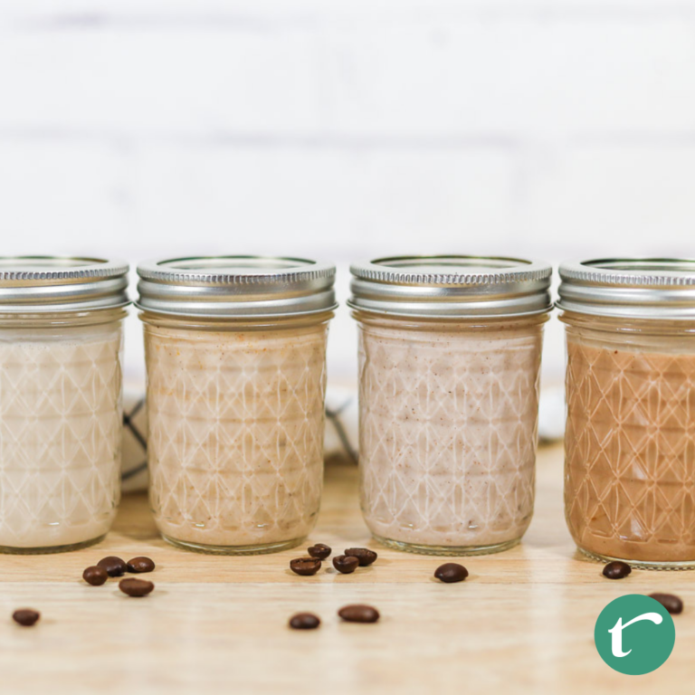 The Best Sugar-Free Coffee Creamer Recipe (5 flavors)