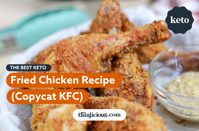 The BEST Crispy Keto Fried Chicken Recipe - My PCOS Kitchen