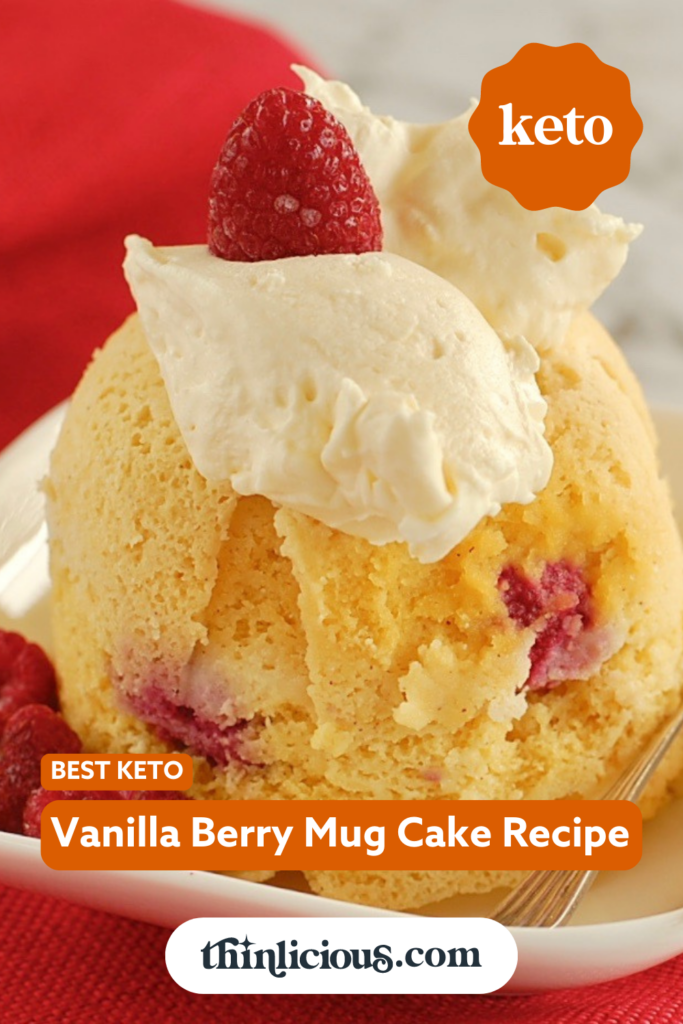 The Moistest Very Vanilla Mug Cake - Single-Serving Vanilla Mug Cake Recipe