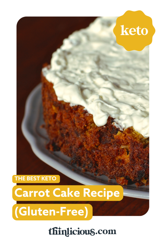 Easy Keto Carrot Cake (5g Net Carbs) - MyKetoPlate