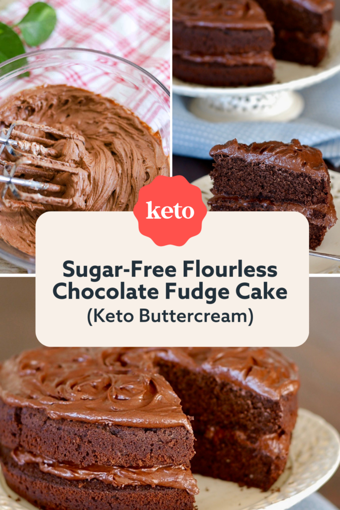 Gluten-Free Chocolate Fudge Cake - From The Larder