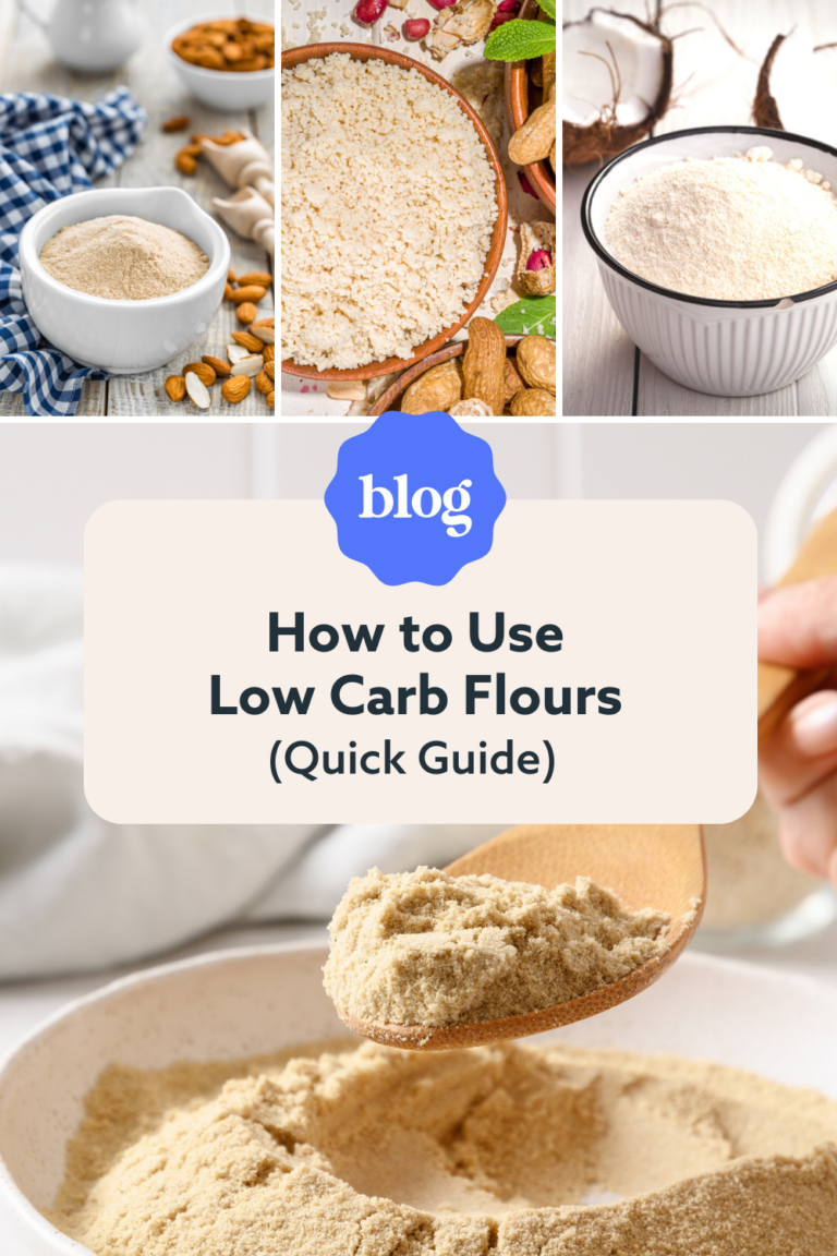 How To Use Low Carb Flours (Quick Guide) - Thinlicious