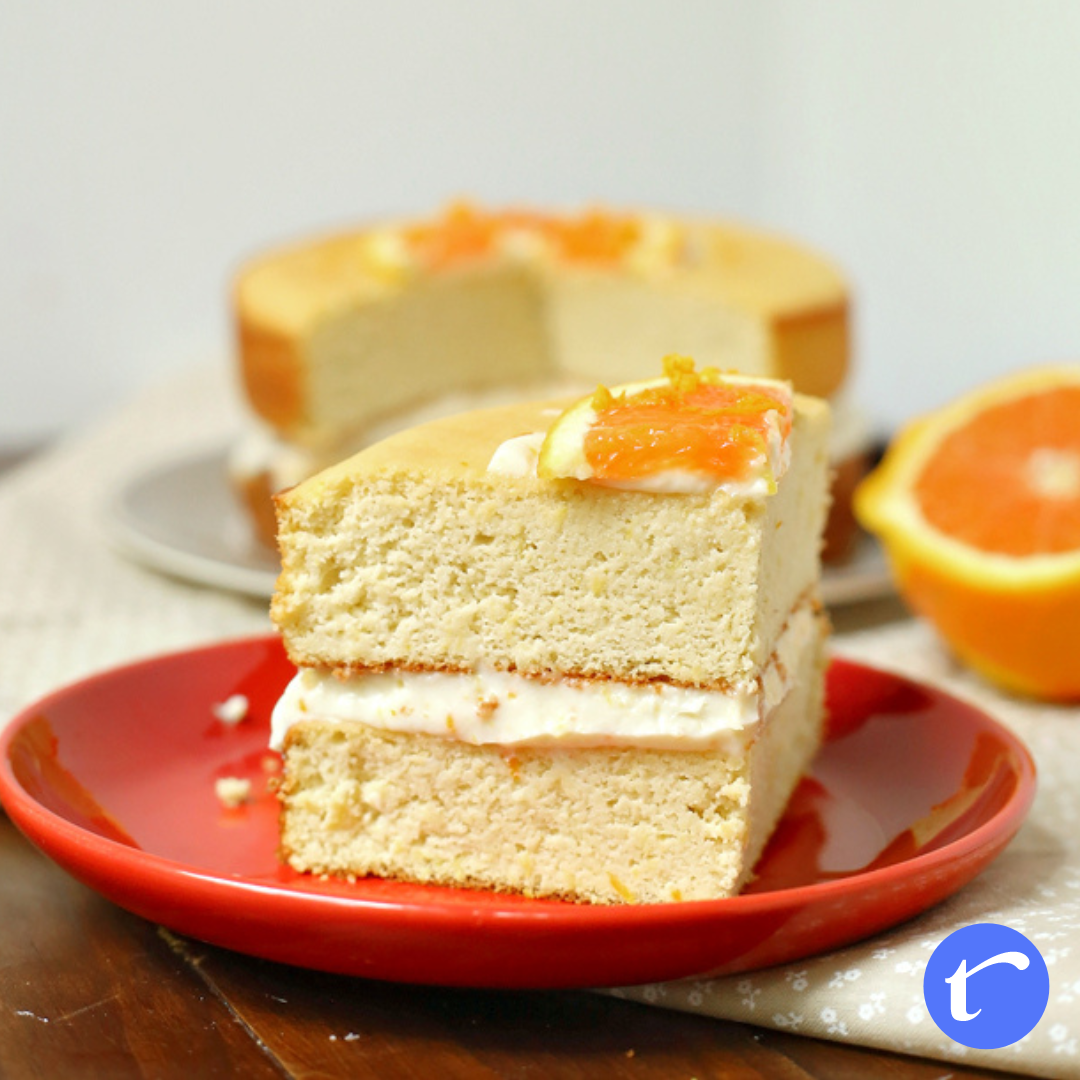Sugar-free orange cake | Ten More Bites