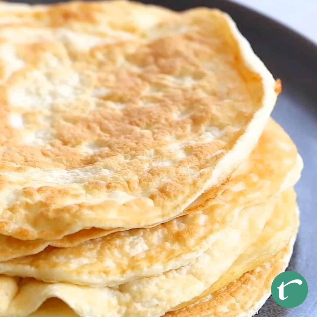 Easy Coconut Flour Tortilla Wrap Recipe (3 Ingredients) - Thinlicious