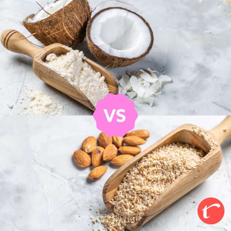 Ultimate Guide To Coconut Flour vs Almond Flour (+ Conversion Charts)