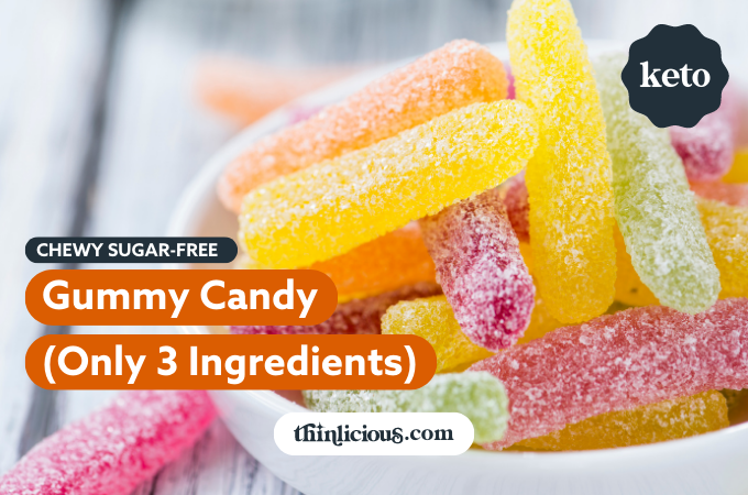 Keto Gummy Bears Recipe, Keto Recipes