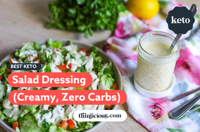 The Best Sweet Keto Salad Dressing – Simply2moms