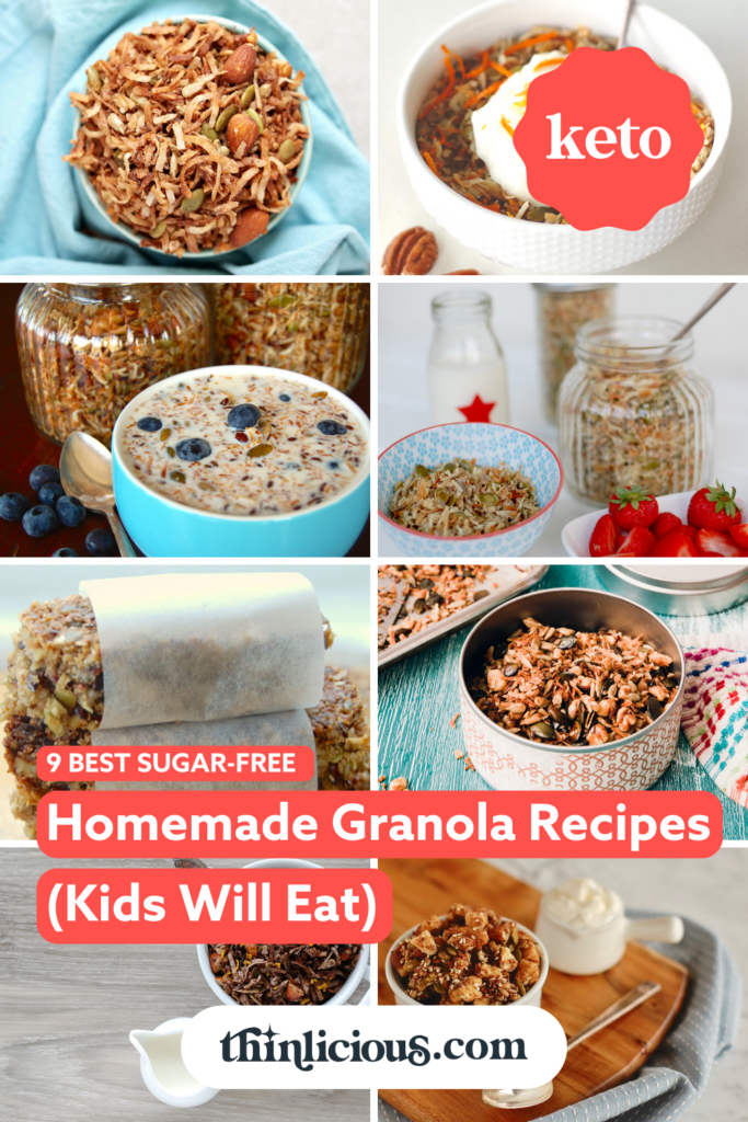 Easy Homemade Granola (Sugar-Free, So Good!)
