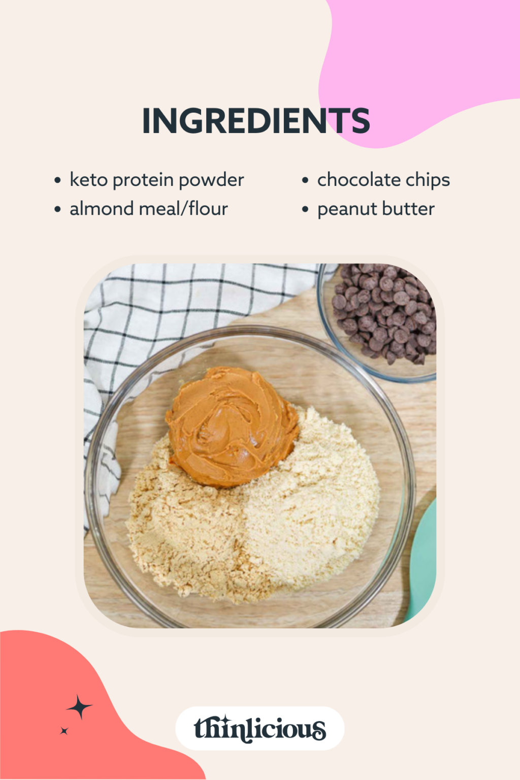 4-Ingredient Keto Protein Bars (no-bake recipe) - Thinlicious