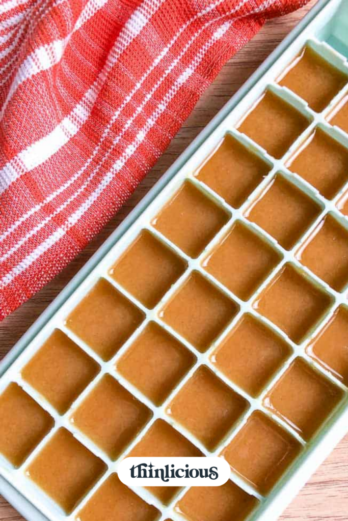 Chocolate Peanut Buter Cups - In An Ice Cube Tray!