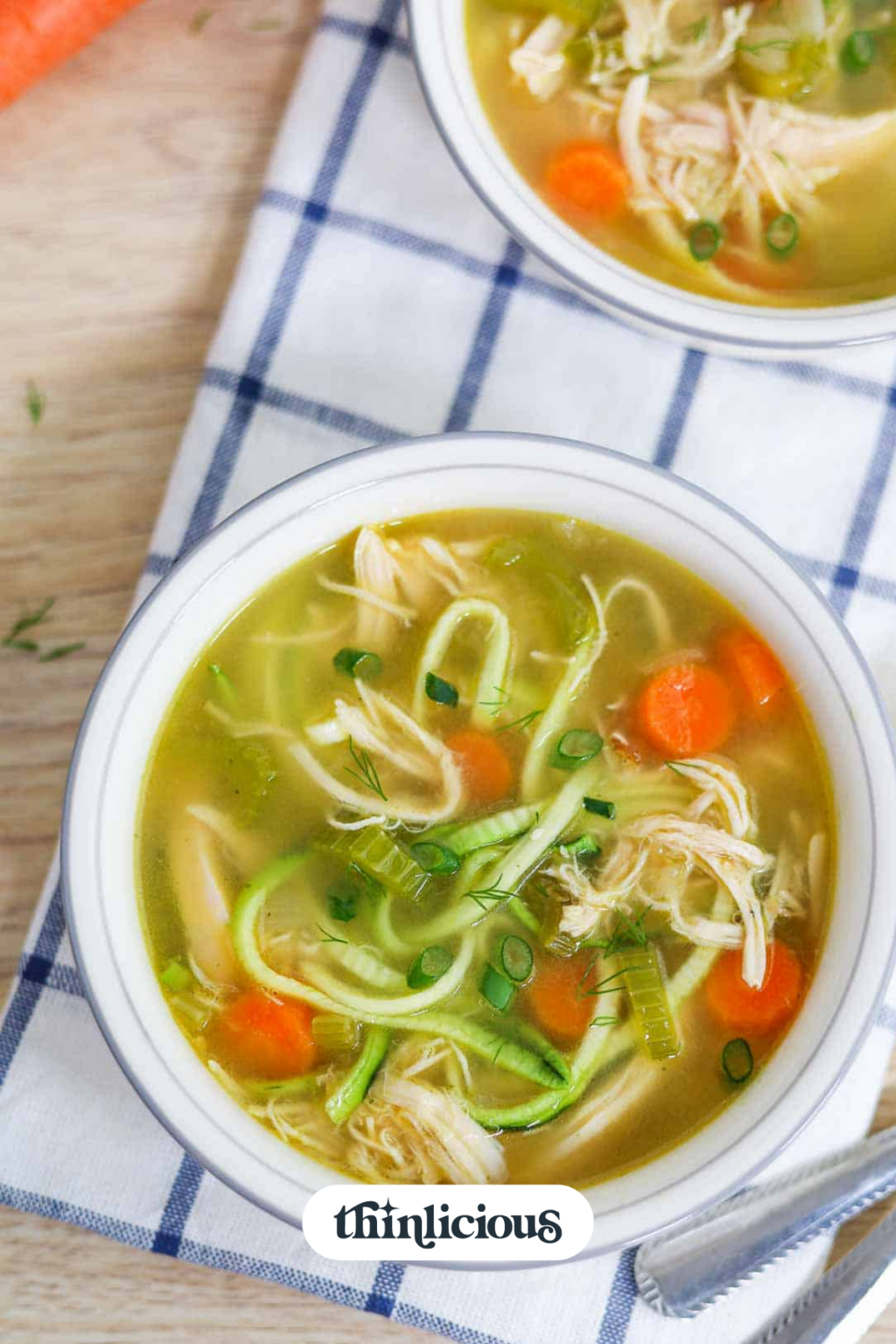 Keto Chicken Soup - Thinlicious