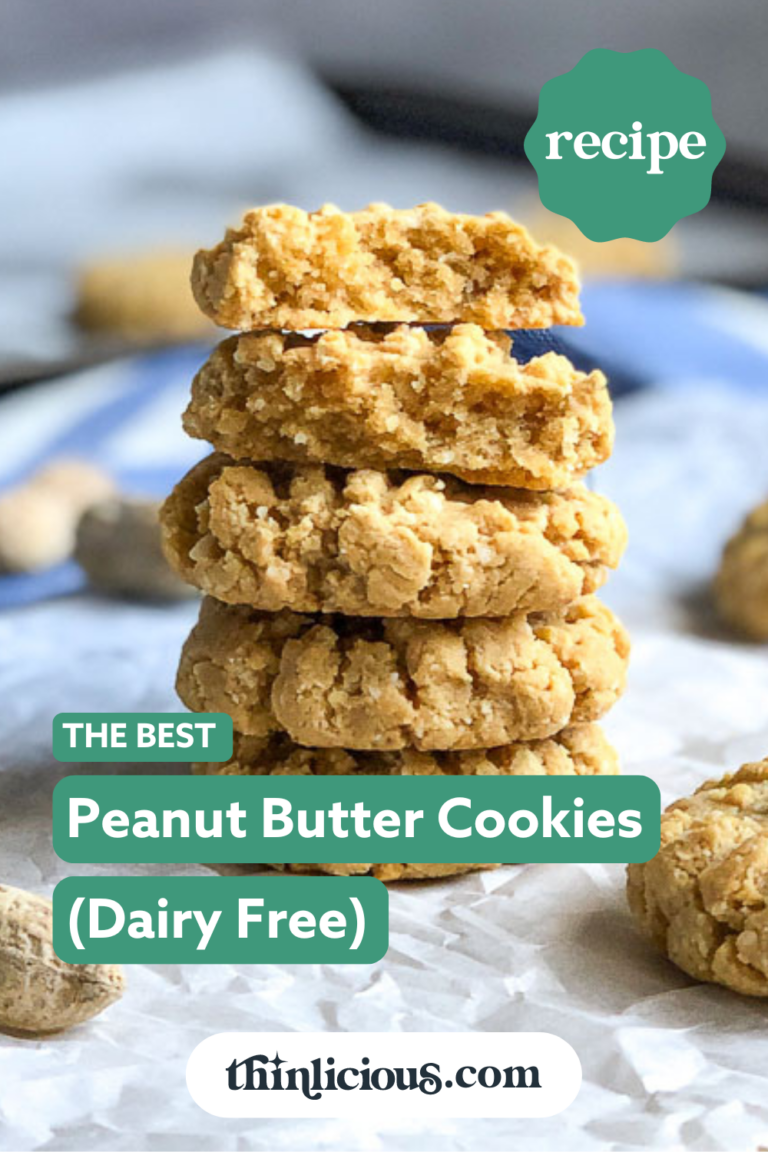 The Best Keto Peanut Butter Cookies (Dairy Free)