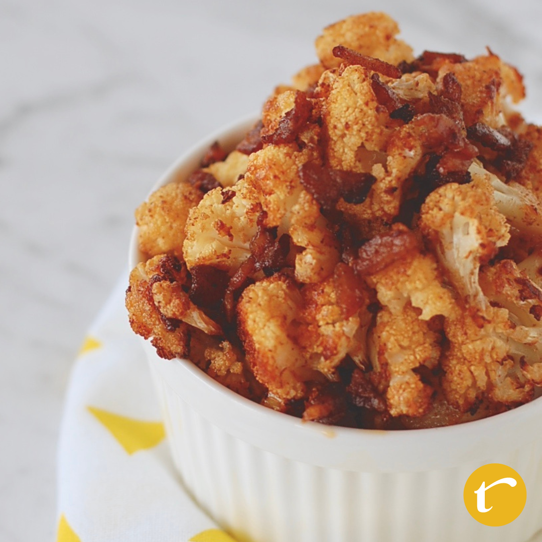 Low-carb cauliflower bacon popcorn-image