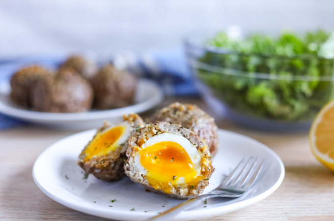 Best Easy Keto Scotch Eggs (Without Breadcrumbs) - Thinlicious