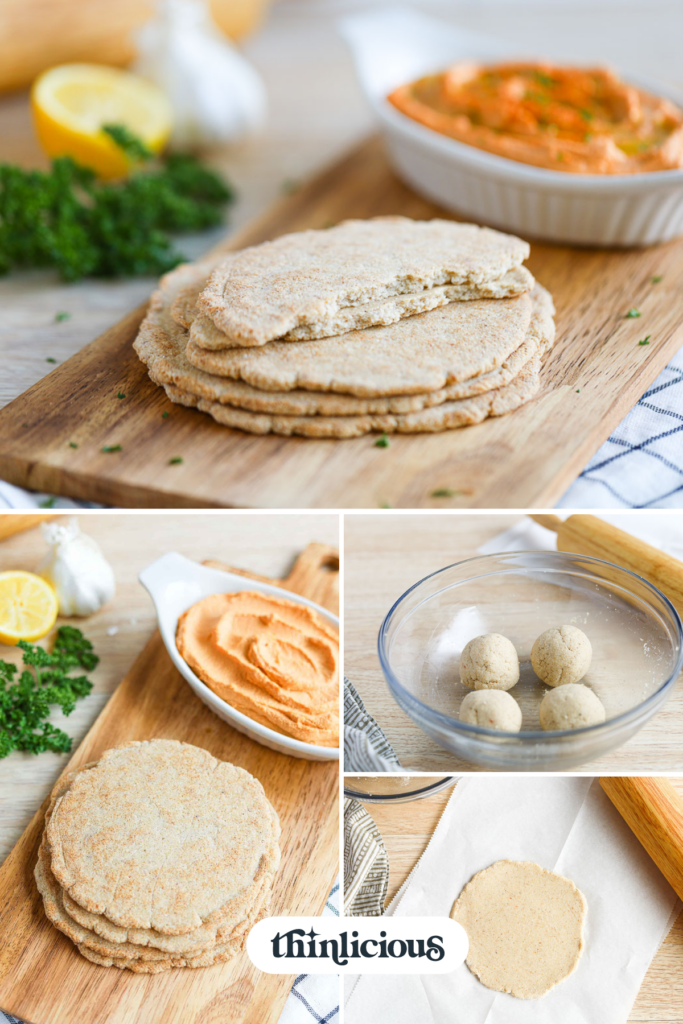 Low-Carb Pita Bread - Thinlicious